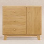 Hudson Modern 3-Drawer Compact Dresser (40")