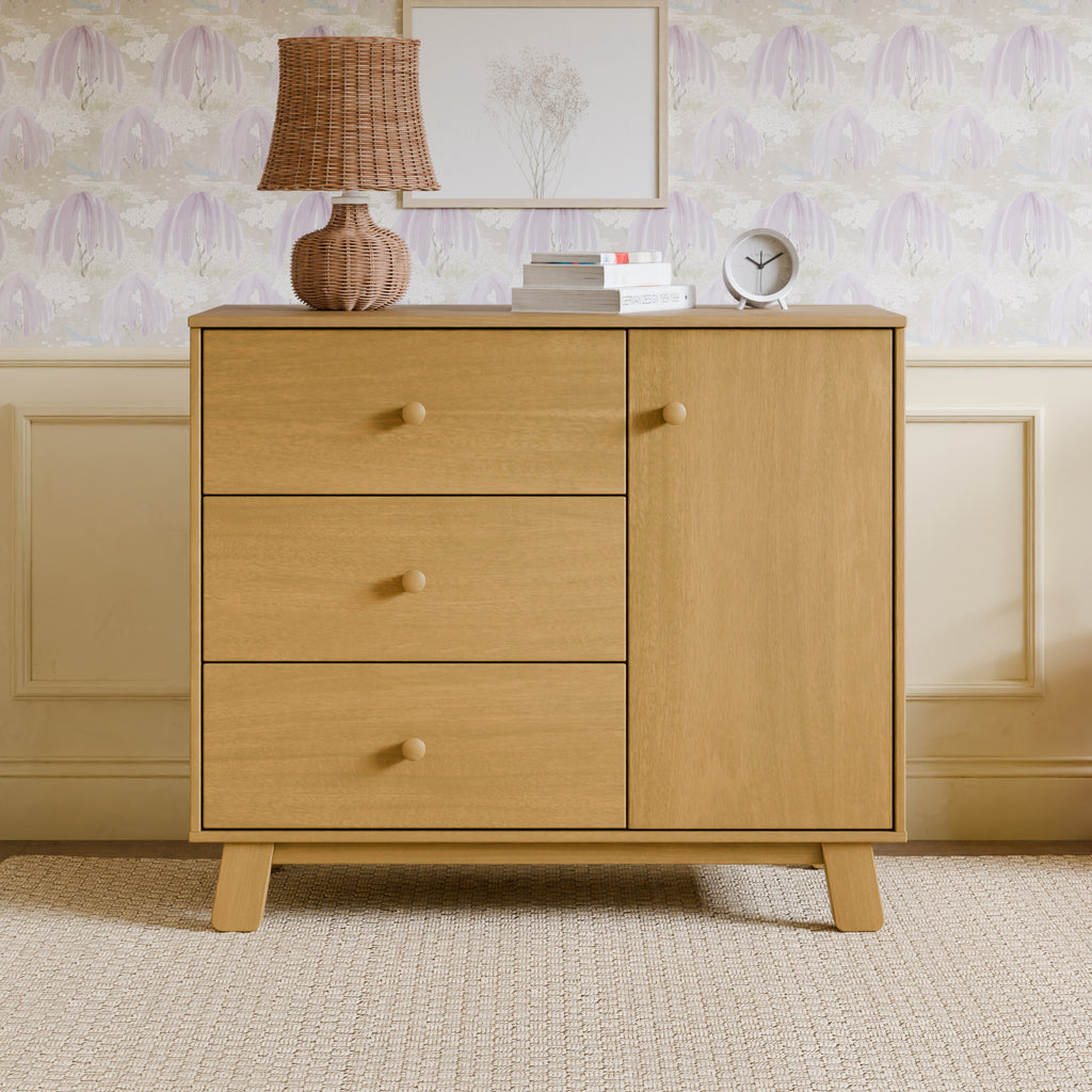 Hudson Modern 3-Drawer Compact Dresser (40")