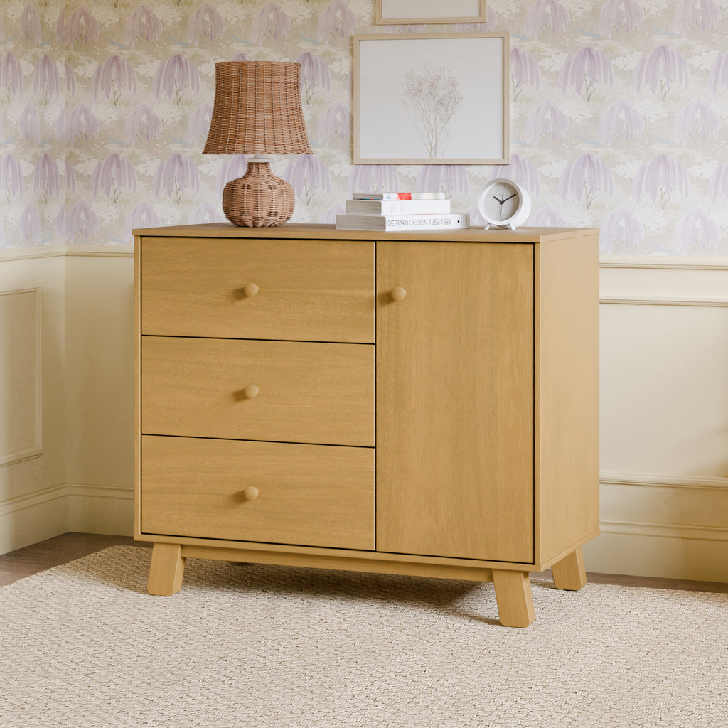Hudson Modern 3-Drawer Compact Dresser (40")
