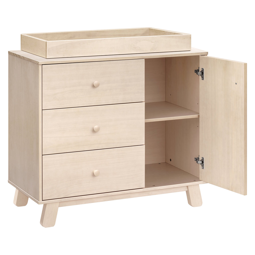 Hudson Modern 3-Drawer Compact Dresser (40")