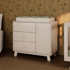 Hudson Modern 3-Drawer Compact Dresser (40")
