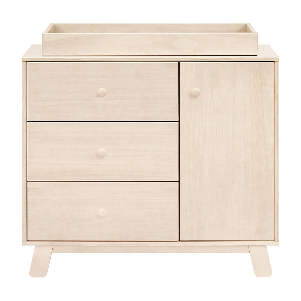 Hudson Modern 3-Drawer Compact Dresser (40")