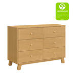Hudson Modern 6-Drawer Assembled Dresser (48")
