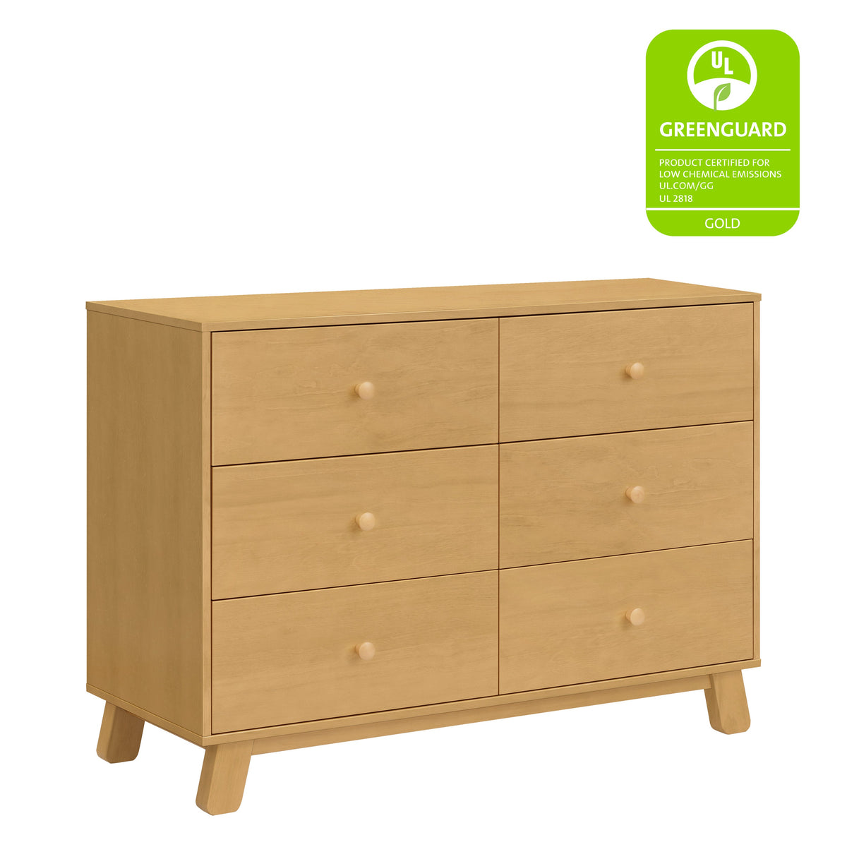 Hudson Modern 6-Drawer Assembled Dresser (48")