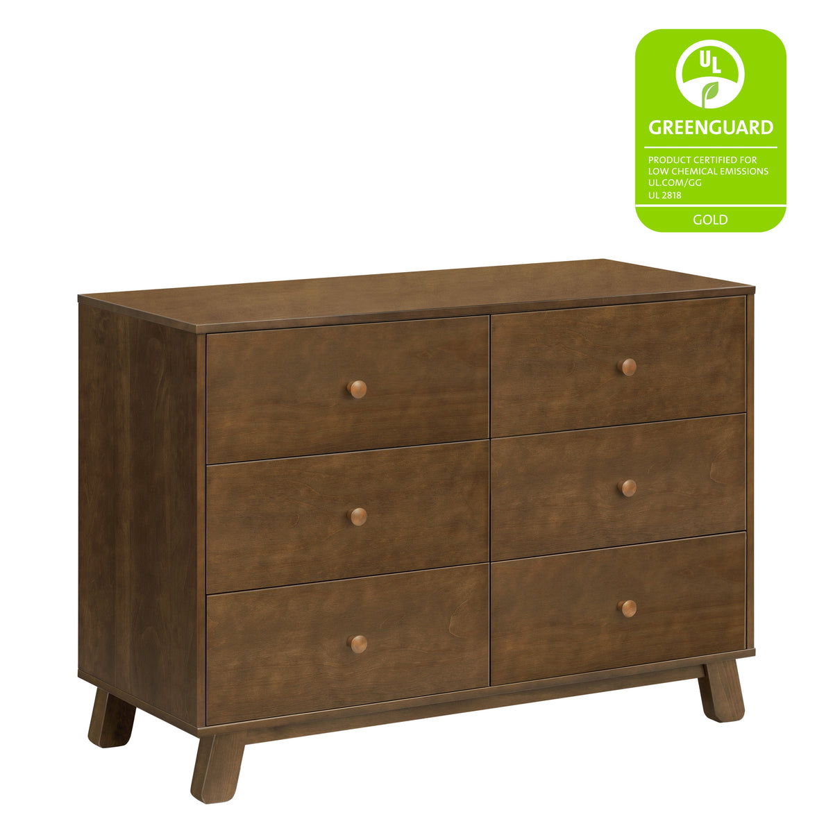 Hudson Modern 6-Drawer Assembled Dresser (48")