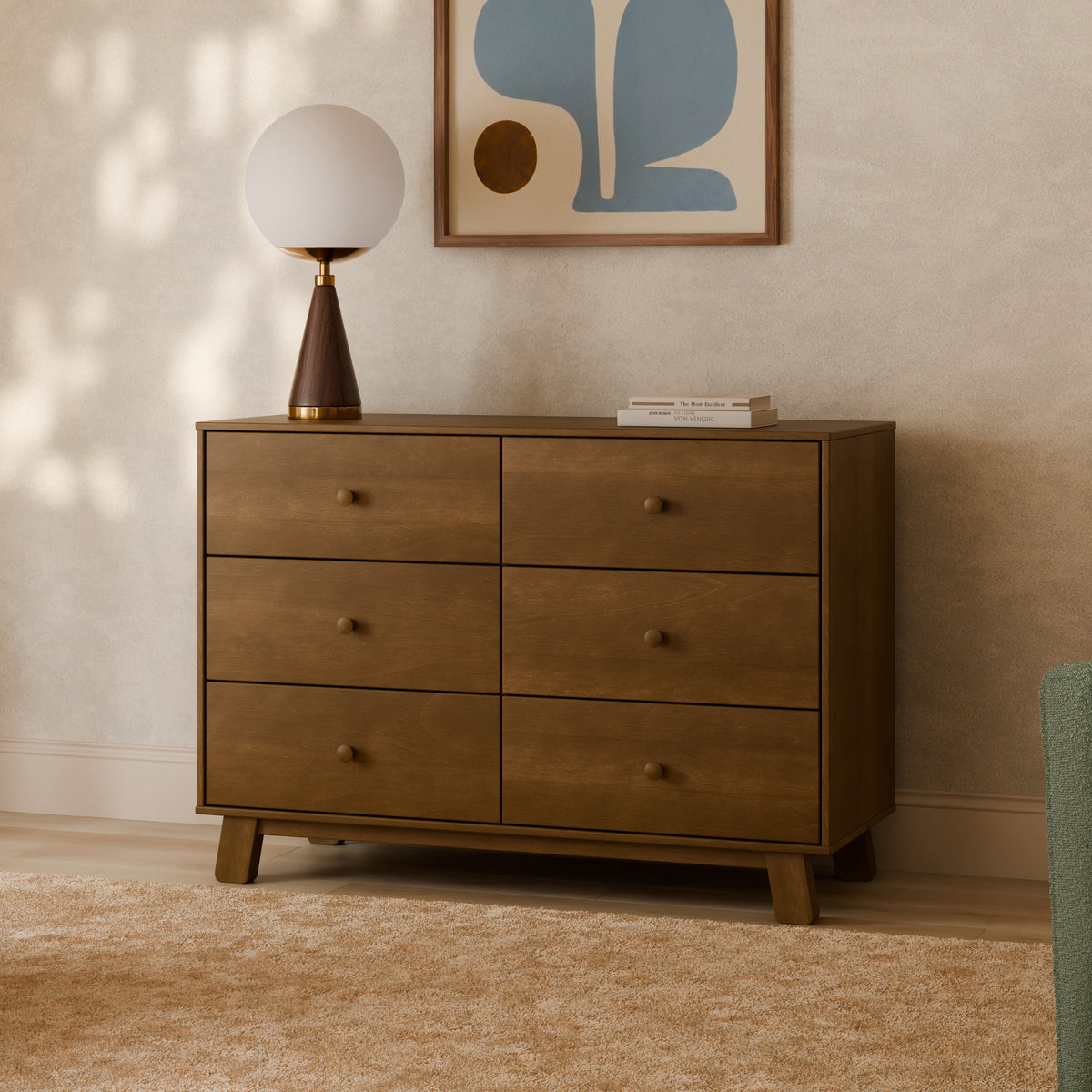 Hudson Modern 6-Drawer Assembled Dresser (48")