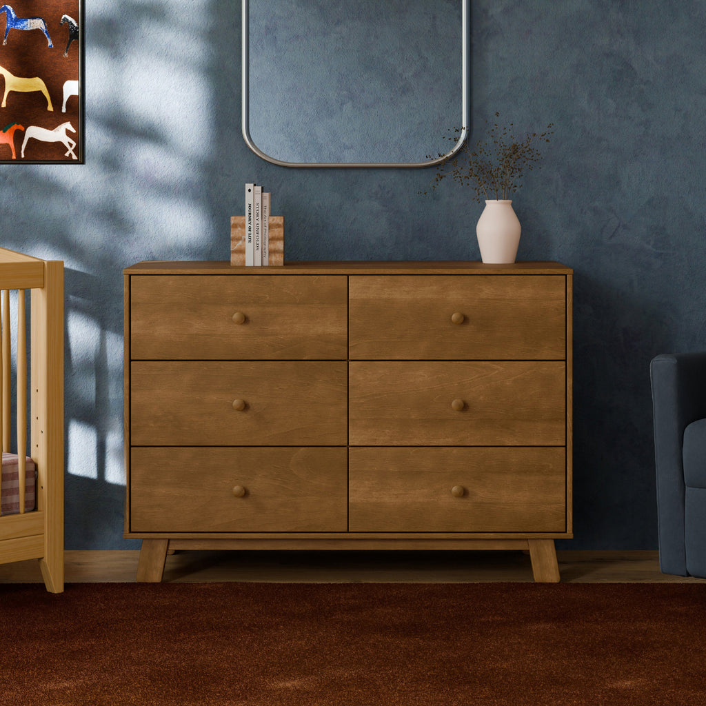Hudson Modern 6-Drawer Assembled Dresser (48")