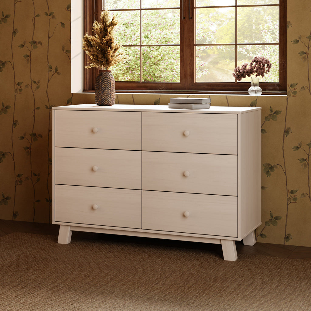 Hudson Modern 6-Drawer Assembled Dresser (48")