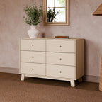 Hudson Modern 6-Drawer Assembled Dresser (48")