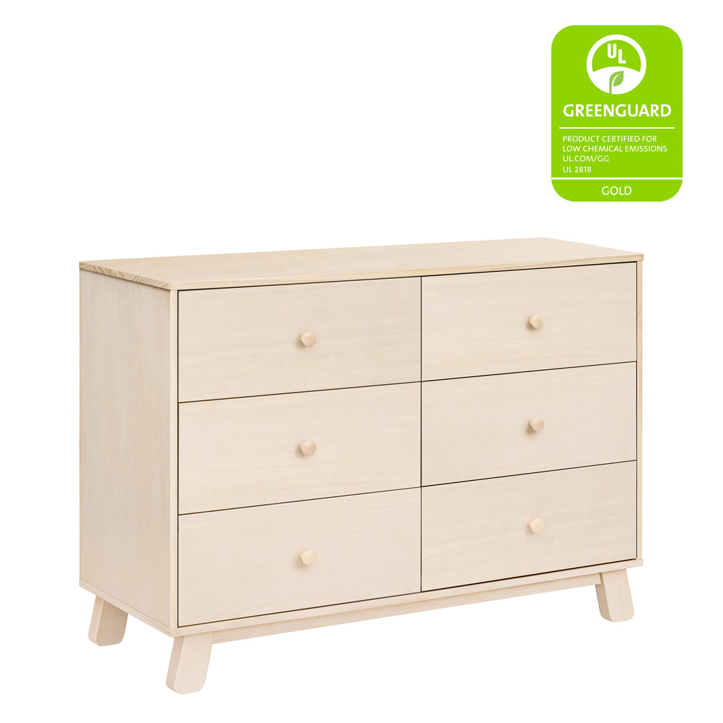 Hudson Modern 6-Drawer Assembled Dresser (48")