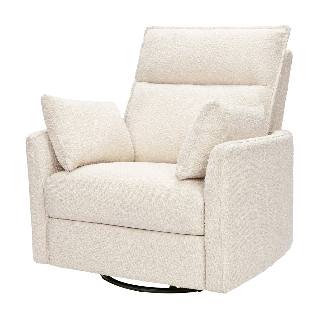 Sillón reclinable y mecedora giratoria electrónica extra ancha Nori con puerto USB