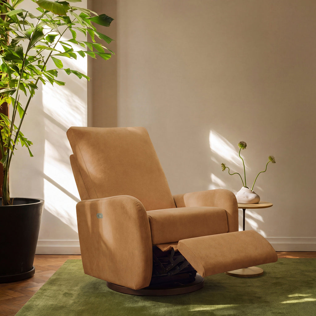 Petal Electronic Recliner and Swivel Glider with USB Port