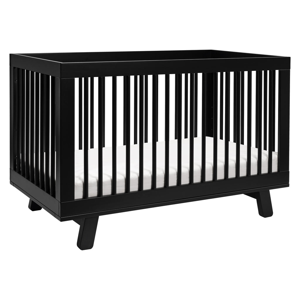 Hudson 3-in-1 Convertible Crib with Toddler Bed Conversion Kit