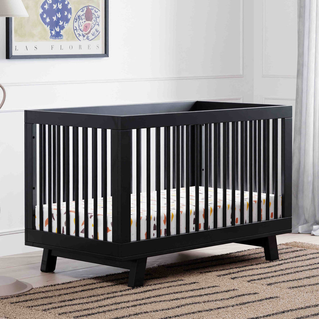 Hudson 3-in-1 Convertible Crib with Toddler Bed Conversion Kit