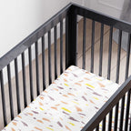 Hudson 3-in-1 Convertible Crib with Toddler Bed Conversion Kit
