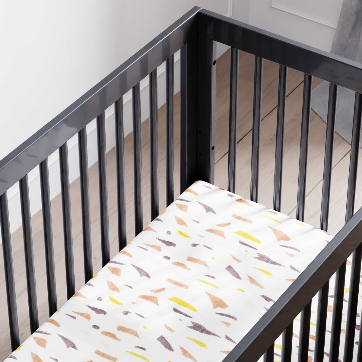 Hudson 3-in-1 Convertible Crib with Toddler Bed Conversion Kit