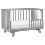 Hudson 3-in-1 Convertible Crib with Toddler Bed Conversion Kit