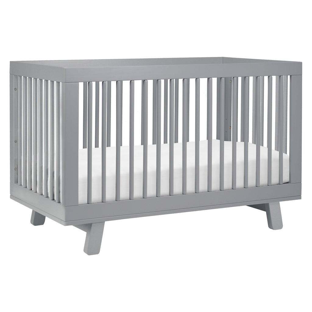 Hudson 3-in-1 Convertible Crib with Toddler Bed Conversion Kit