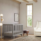 Hudson 3-in-1 Convertible Crib with Toddler Bed Conversion Kit