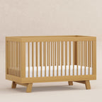 Hudson 3-in-1 Convertible Crib with Toddler Bed Conversion Kit