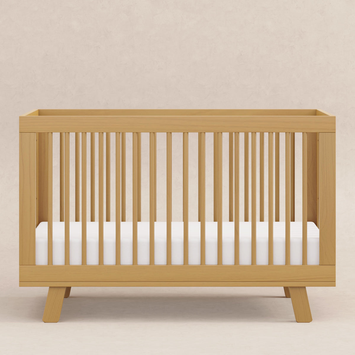 Hudson 3-in-1 Convertible Crib with Toddler Bed Conversion Kit