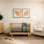 Hudson 3-in-1 Convertible Crib with Toddler Bed Conversion Kit