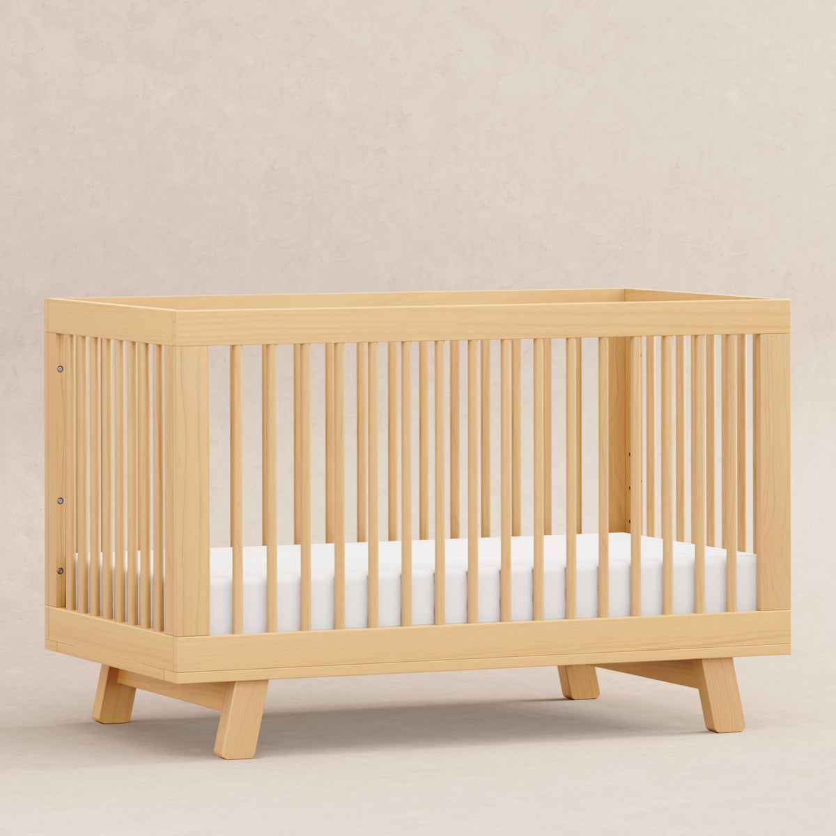 Hudson 3-in-1 Convertible Crib with Toddler Bed Conversion Kit