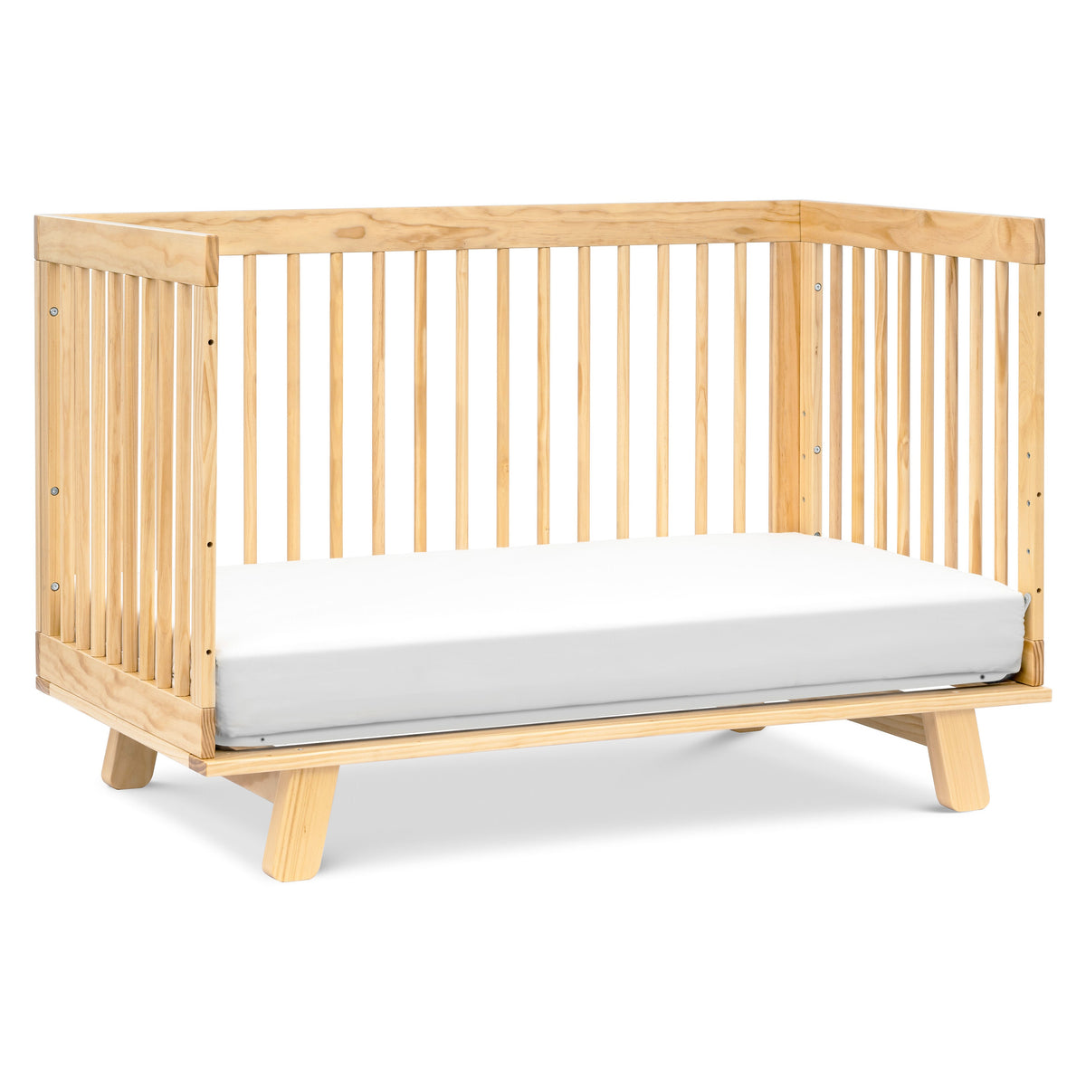 Hudson 3-in-1 Convertible Crib with Toddler Bed Conversion Kit