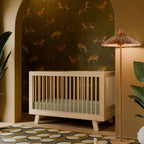 Hudson 3-in-1 Convertible Crib with Toddler Bed Conversion Kit