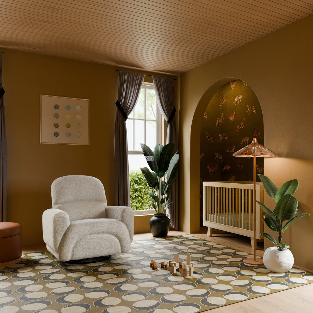 Hudson 3-in-1 Convertible Crib with Toddler Bed Conversion Kit