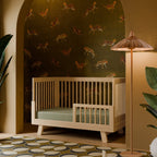 Hudson 3-in-1 Convertible Crib with Toddler Bed Conversion Kit