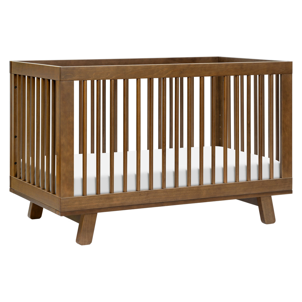 Hudson 3-in-1 Convertible Crib with Toddler Bed Conversion Kit