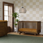 Hudson 3-in-1 Convertible Crib with Toddler Bed Conversion Kit