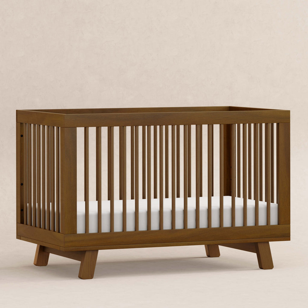 Hudson 3-in-1 Convertible Crib with Toddler Bed Conversion Kit