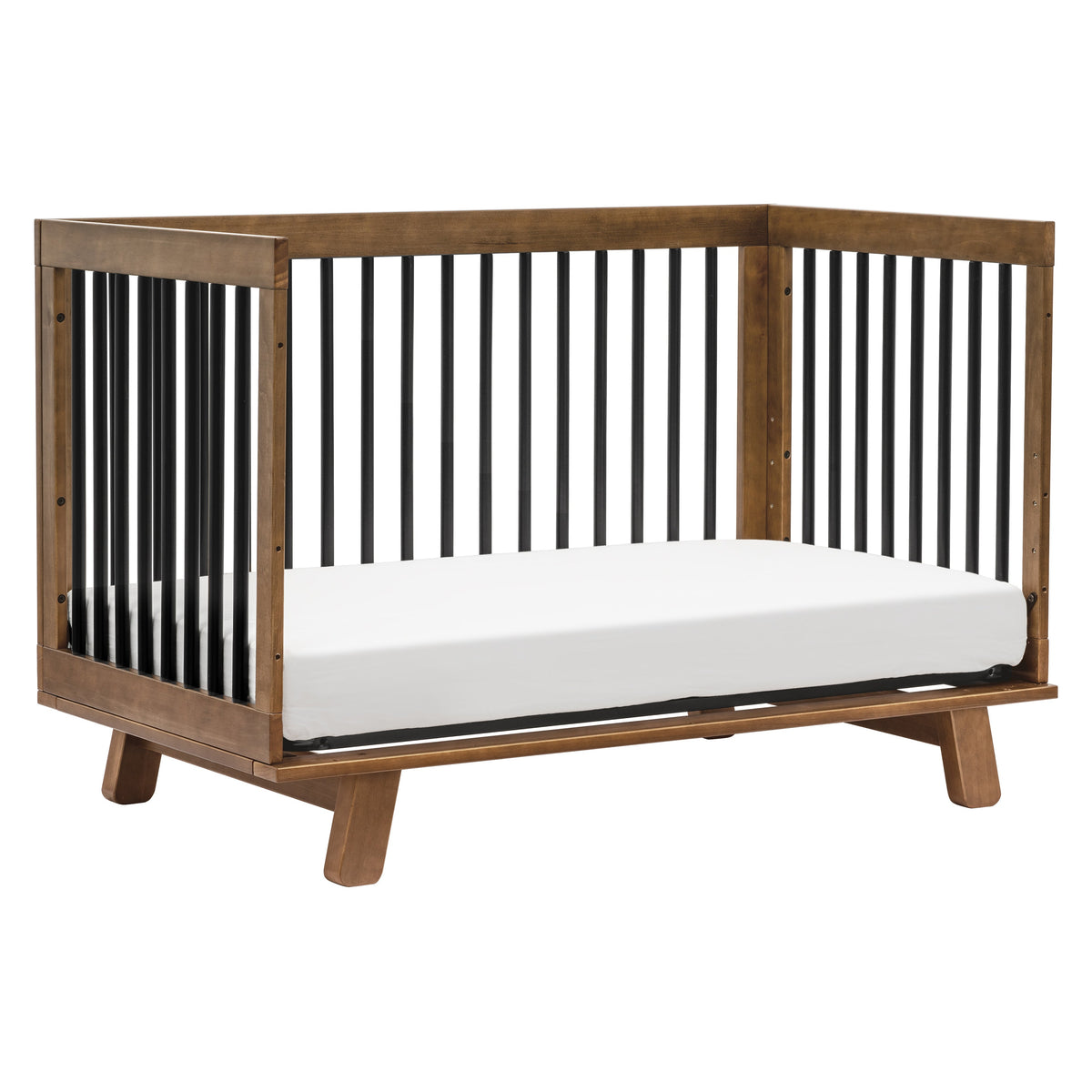 Hudson 3-in-1 Convertible Crib with Toddler Bed Conversion Kit