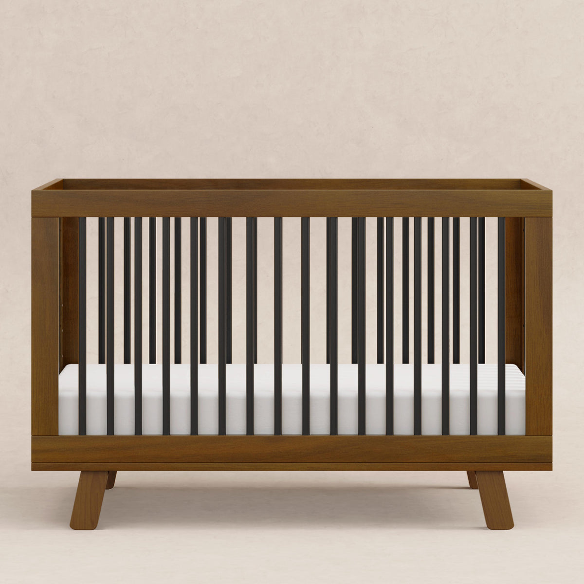 Hudson 3-in-1 Convertible Crib with Toddler Bed Conversion Kit