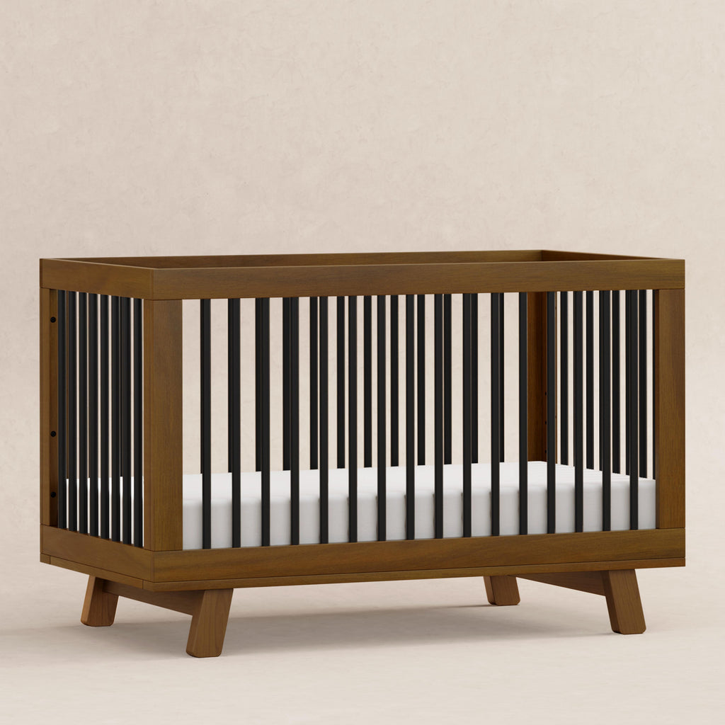 Hudson 3-in-1 Convertible Crib with Toddler Bed Conversion Kit