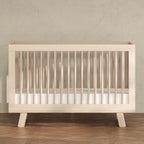 Hudson 3-in-1 Convertible Crib with Toddler Bed Conversion Kit
