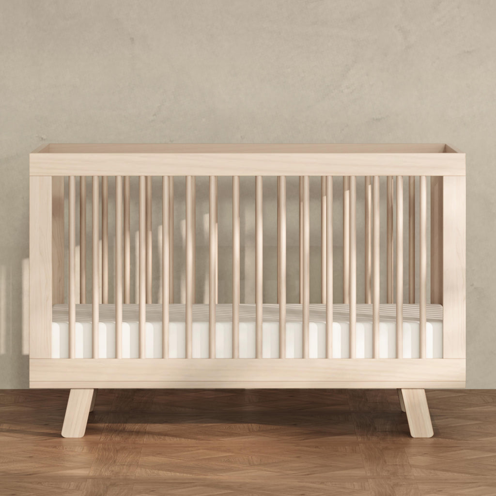 Hudson 3-in-1 Convertible Crib with Toddler Bed Conversion Kit