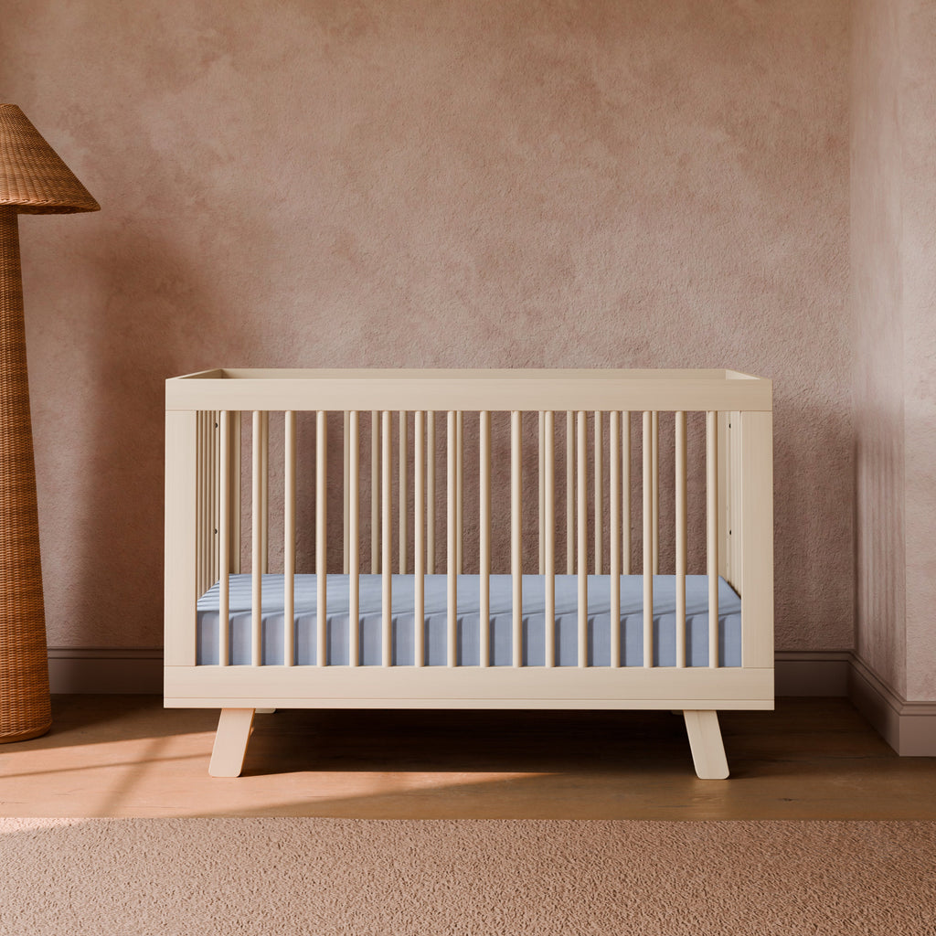 Hudson 3-in-1 Convertible Crib with Toddler Bed Conversion Kit