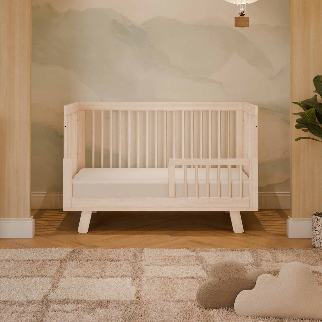 Hudson 3-in-1 Convertible Crib with Toddler Bed Conversion Kit