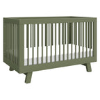 Hudson 3-in-1 Convertible Crib with Toddler Bed Conversion Kit