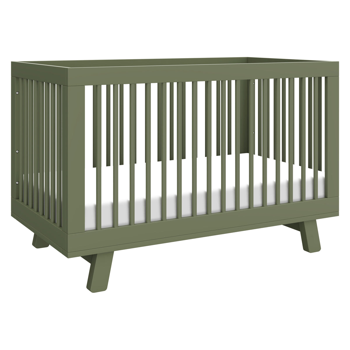 Hudson 3-in-1 Convertible Crib with Toddler Bed Conversion Kit
