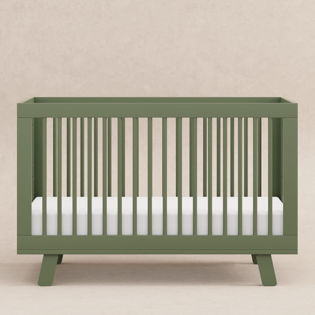 Hudson 3-in-1 Convertible Crib with Toddler Bed Conversion Kit
