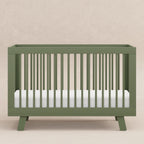 Hudson 3-in-1 Convertible Crib with Toddler Bed Conversion Kit