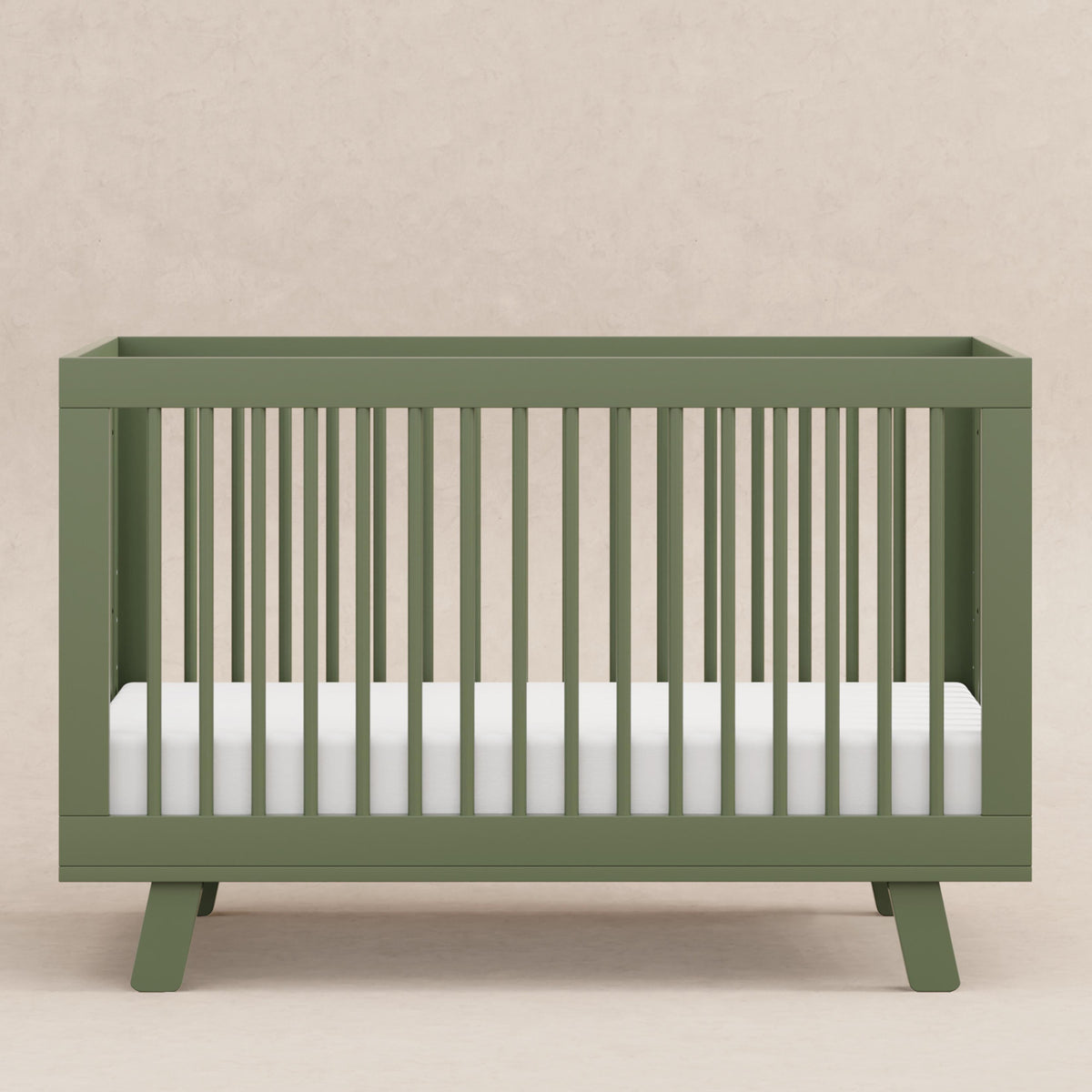 Hudson 3-in-1 Convertible Crib with Toddler Bed Conversion Kit