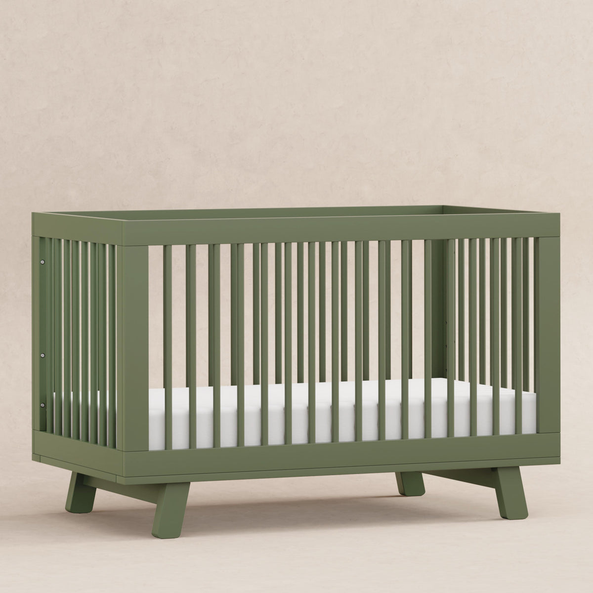 Hudson 3-in-1 Convertible Crib with Toddler Bed Conversion Kit