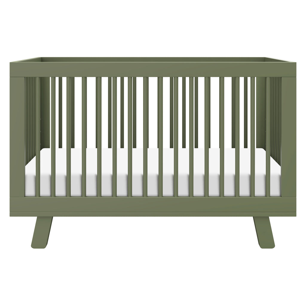 Hudson 3-in-1 Convertible Crib with Toddler Bed Conversion Kit