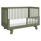 Hudson 3-in-1 Convertible Crib with Toddler Bed Conversion Kit