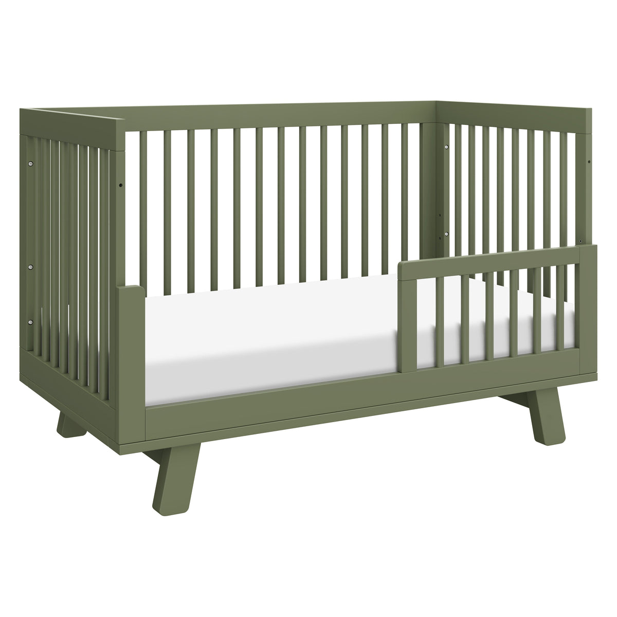 Hudson 3-in-1 Convertible Crib with Toddler Bed Conversion Kit
